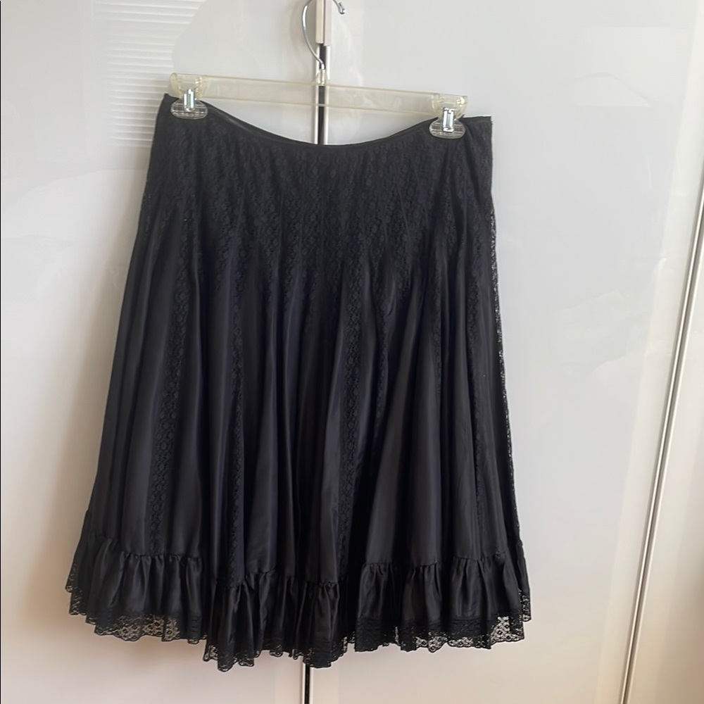 DKNY silk Elegant Black Lace